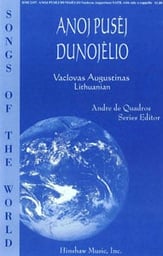 Anoj Pusej Dunojelio SATB choral sheet music cover